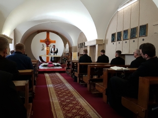 Pielgrzymka oblatów z Ukrainy na Święty Krzyż