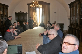 Pielgrzymka oblatów z Ukrainy na Święty Krzyż