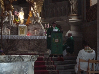 Przywitanie Oblatów w parafii